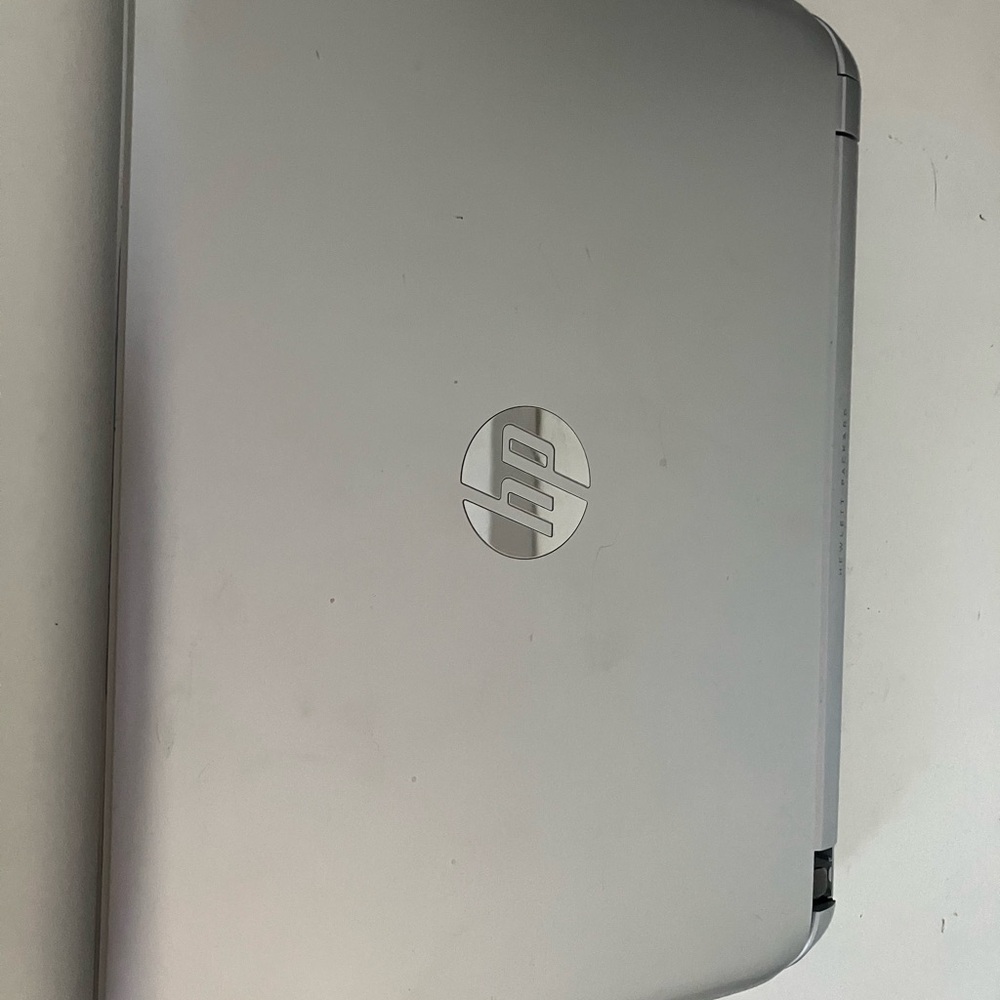 HP Sleek Silver Laptop Mini Touchscreen